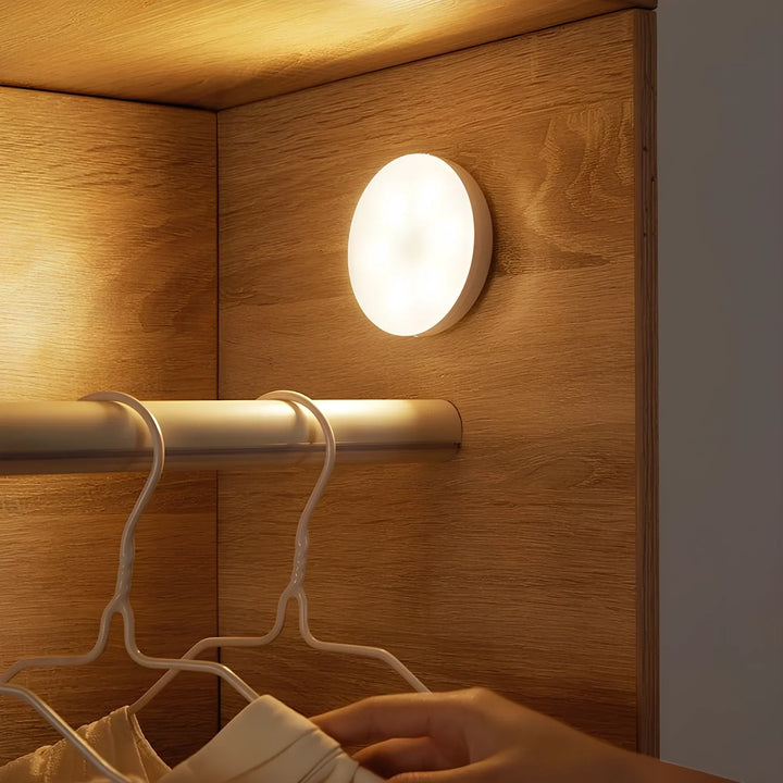 Wireless Motion Sensor Lamp - LumaLight-2-USB-Warm Wit-Nora Luxe