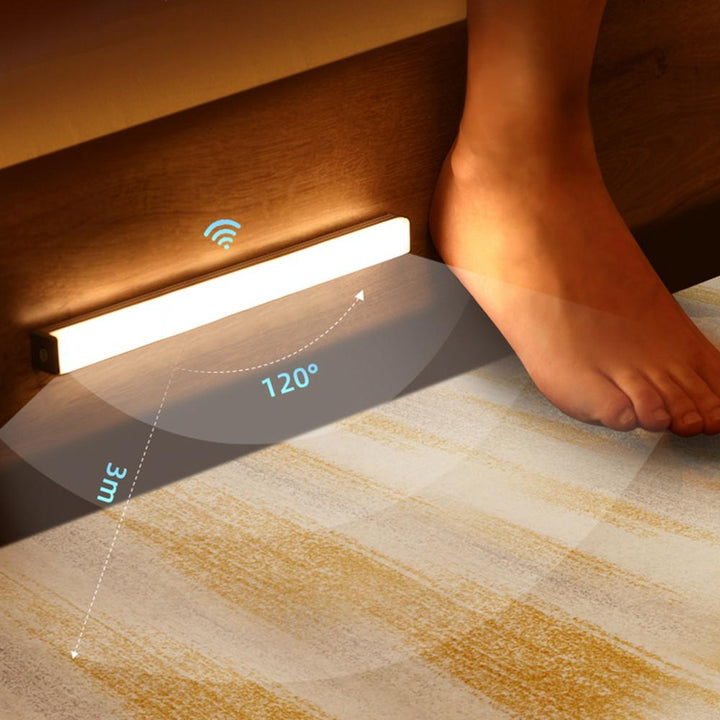 Wireless Motion Sensor Lamp - LumiTrack-Battery - 3.54 inches-Warm Wit-Nora Luxe