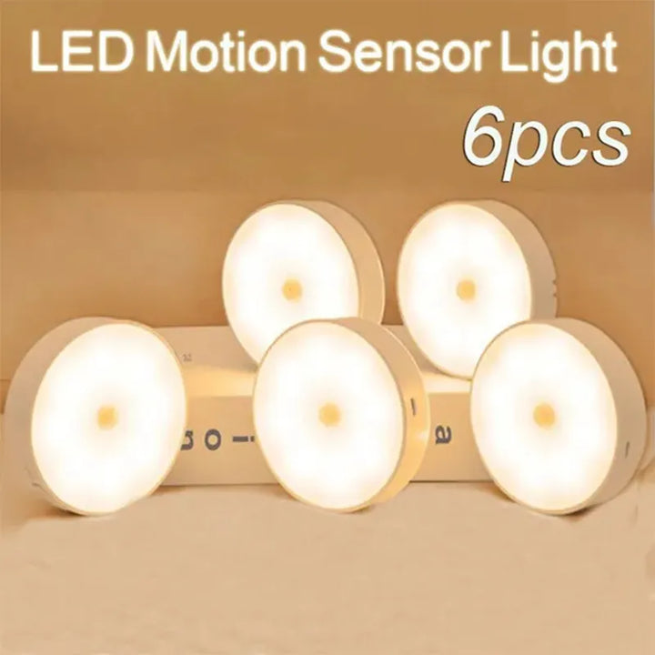 Wireless Motion Sensor Night Light - LumiSense-2-White-Nora Luxe
