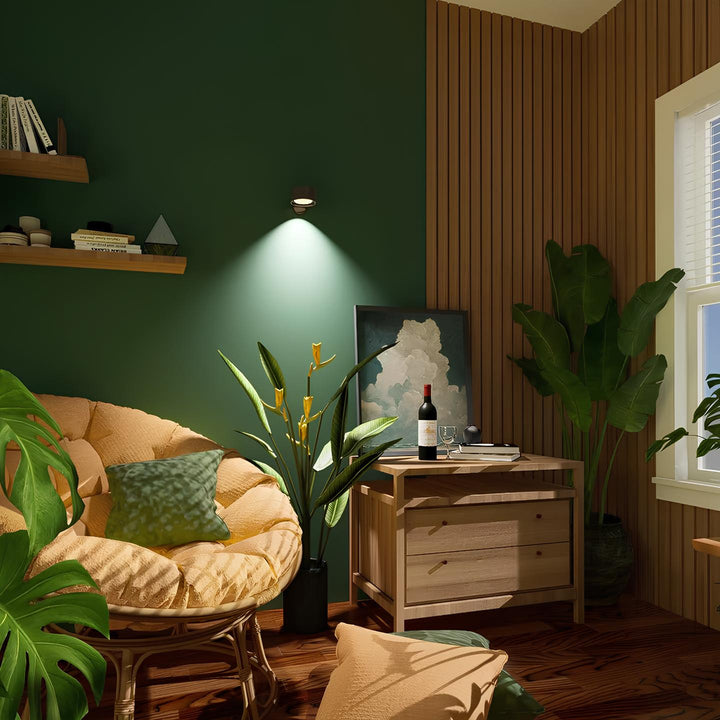 Wireless Rechargeable Wall Lamp - LumoFlex-White-Touch Control-Nora Luxe