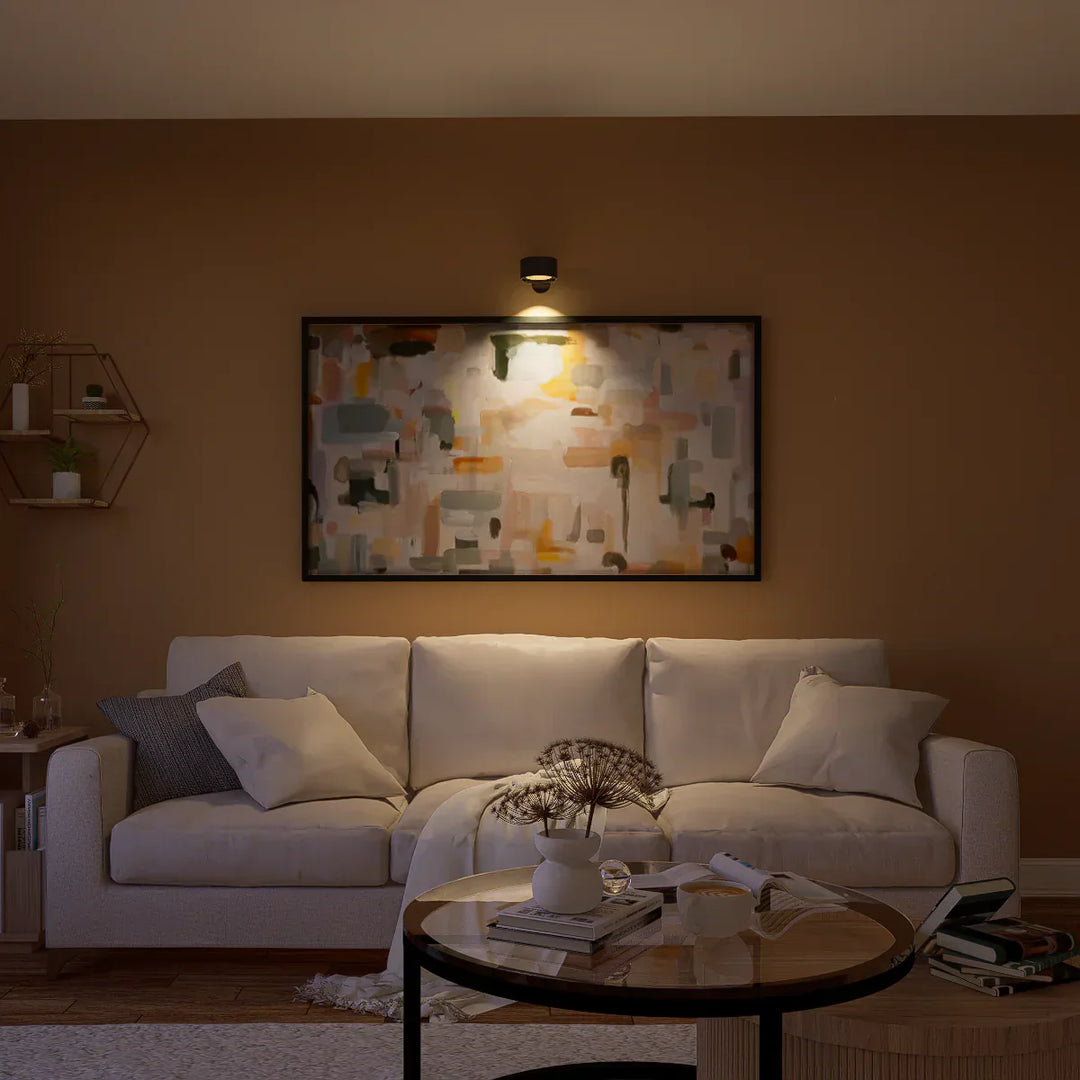 Wireless Rechargeable Wall Lamp - LumoFlex-White-Touch Control-Nora Luxe