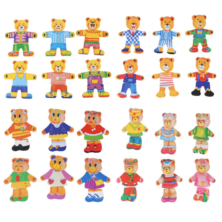Wooden Puzzle - DressUp Max-Nora Luxe