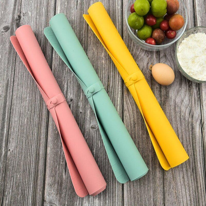XL Silicone Kitchen Mat - FlexiMat-Green-Nora Luxe