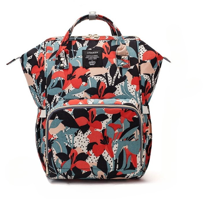 Large-Capacity Baby Nappy Backpack – Multi-Pocket Waterproof Travel Bag