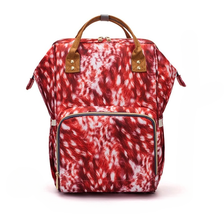 Large-Capacity Baby Nappy Backpack – Multi-Pocket Waterproof Travel Bag